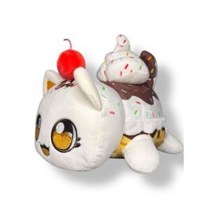 Aphmau MeeMeows Sundae Cat Plush Ice Cream 11” Collectible Plush Toy